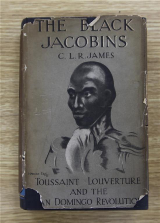 James Cyril Lionel Robert - The Black Jacobins, first edition, inscribed For Gerry Bradley from C.L.R. James. With
